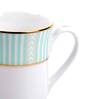 Dankotuwa Stripe Green Classic Coffee Mug Set of 2