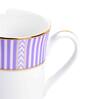 Dankotuwa Stripe Purple Classic Coffee Mug Set of 2