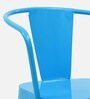 Tarto Metal Tolix Replica Chair in Blue Colour
