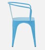Tarto Metal Tolix Replica Chair in Blue Colour