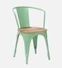 Tarto Metal Tolix Replica Chair in Green Colour