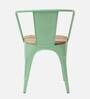 Tarto Metal Tolix Replica Chair in Green Colour