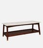 Dante Solid Wood Coffee Table In Walnut Colour