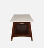 Dante Solid Wood Coffee Table In Walnut Colour