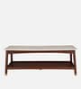 Dante Solid Wood Coffee Table In Walnut Colour