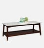 Dante Solid Wood Coffee Table In Walnut Colour
