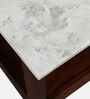 Dante Solid Wood Coffee Table In Walnut Colour