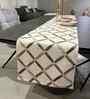 Dantella Beige 100% Cotton 15x72 Inches Table Runner