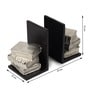 Dantes Silver Bookend