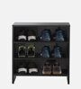 Danto Open Shoe Rack in Wenge Finish