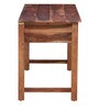 Danuta Solid Wood Writing Table in Rustic Teak Finish