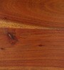 Danzi Metallic End Table In Black And Natural Finish