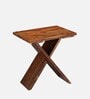 Darcy Bedside Table Set Of 2 In Natural Teak Finish