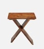 Darcy Bedside Table Set Of 2 In Natural Teak Finish