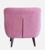 Darcy Velvet 1 Seater Sofa in Blush Pink Colour
