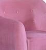 Darcy Velvet 1 Seater Sofa in Blush Pink Colour