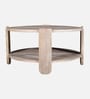 Daria Mango Wood Coffee table in Whitewash Finish Daria Mango Wood Coffee table in Whitewash Finish