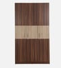 Dario 3 Door Wardrobe In Rolex Brown & Suede Finish With Locker & Drawer