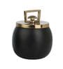 Darius- Large Black Aluminium Storage Container