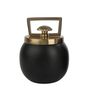 Darius- Small Black Aluminium Storage Container