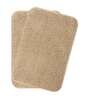Dark Beige Absorbent and Quick-Dry Polyester Bath Mats 38x58 cm