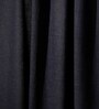 Dark Blue Traditional Polyester Blend 5 Ft Blackout Rod Pocket Window Curtain
