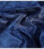 Dark Blue Polyester Jacquard 5ft Regular Eyelet Window Curtain