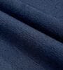 Dark Blue Polyester Solid 7ft Room Darkening Eyelet Door Curtain