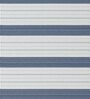 Dark Blue Stripes Polypropylene 4 ft x 6 ft Machine Made Carpet
