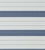 Dark Blue Stripes Polypropylene 4 ft x 6 ft Machine Made Carpet