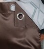 Dark Brown Polyester Solid 5ft Blackout Eyelet Window Curtain
