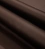 Dark Brown Polyester Solid 9ft Blackout Eyelet Long Door Curtain