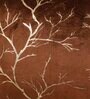 Dark Brown Printed Velevt 2 Cushion Covers