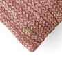 Dark Coffee 100% Cotton Anna16X16 Inches Knitted Cushion Cover
