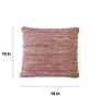 Dark Coffee 100% Cotton Anna16X16 Inches Knitted Cushion Cover