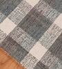 Grey Geometric Wool 8 ft x 10 ft Hand Tufted Carpet