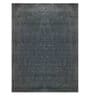 Grey Solid Wool 5 ft x 7 ft Hand Woven Carpet