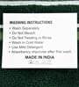 Dark Green 100 % Cotton Solid 500 GSM Bath Towels Aquacado Collection