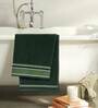 Dark Green 100 % Cotton Solid 500 GSM Bath Towels Aquacado Collection