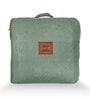 Dark Green Solid GSM 300 Pure Cotton King Size Bedcover With 2 Pillow Covers