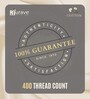 Bronze Solid 400 TC Cotton Satin King Sized Bed Sheets with 2 Pillow Covers