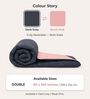 Grey & Pink 200 GSM Reversible Comforter