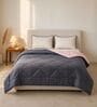 Grey & Pink 200 GSM Reversible Comforter