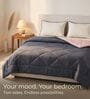 Grey & Pink 200 GSM Reversible Comforter