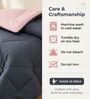 Grey & Pink 200 GSM Reversible Comforter