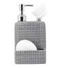 Dark Grey 300 ml Ceramic Liquid Soap Dispenser 