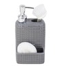 Dark Grey 300 ml Ceramic Liquid Soap Dispenser 