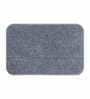 Dark Grey Absorbent and Quick-Dry Polyester Bath Mats 38x58 cm