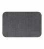 Dark Grey Absorbent and Quick-Dry Polyester Bath Mats 50x70 cm