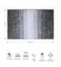 Dark Grey Polyester 32X20 Inches Anti-Skid  Bath Mat